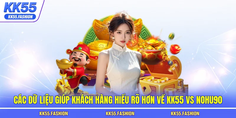 Các dữ liệu giúp khách hàng hiểu rõ hơn về KK55 vs Nohu90