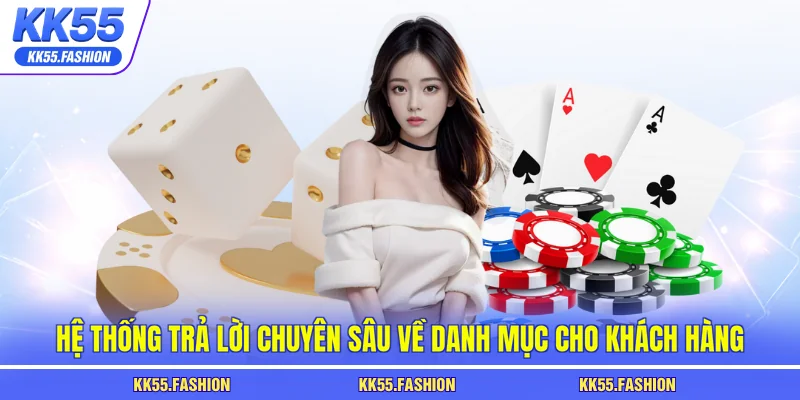 Hệ thống trả lời chuyên sâu về danh mục cho khách hàng