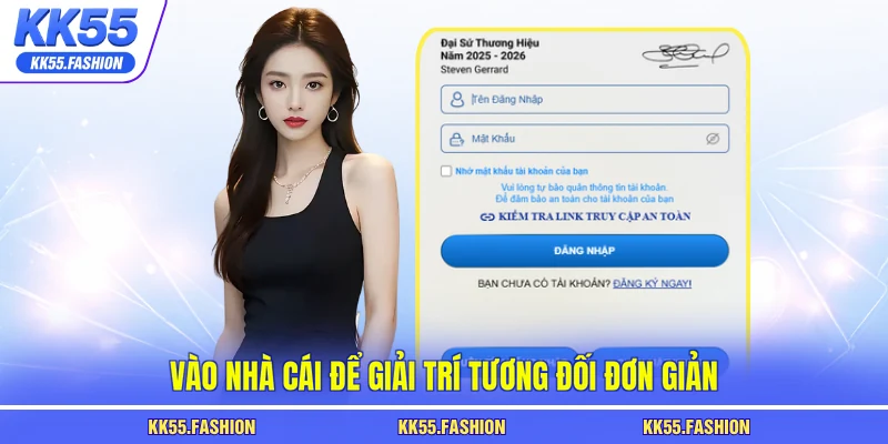 Vào nhà cái để giải trí tương đối đơn giản